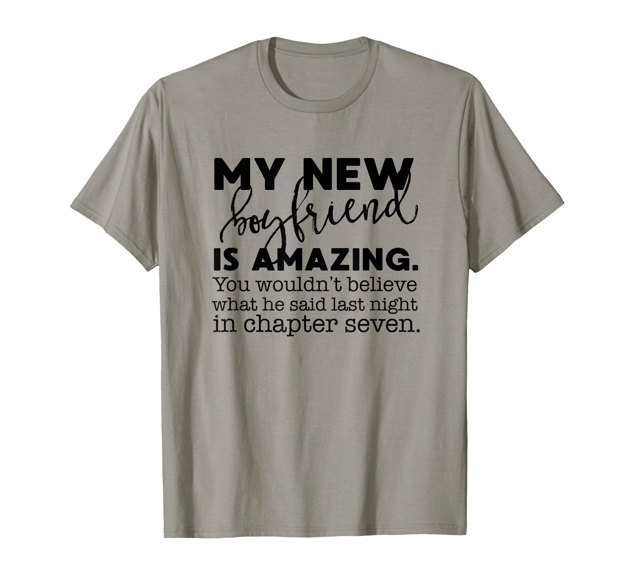 Funny Book Boyfriend Reading Nerd T-Shirt - Trendy Graphic Men Women - T-Shirt, Sweatshirt, Hoodie