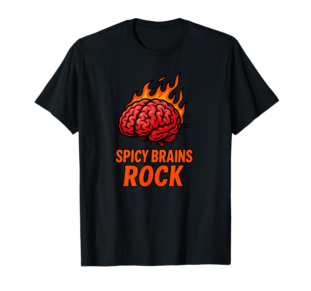 Neurodiversity Pride Spicy Brain T-Shirt - Minimalist Print Men Women - T-Shirt, Sweatshirt, Hoodie