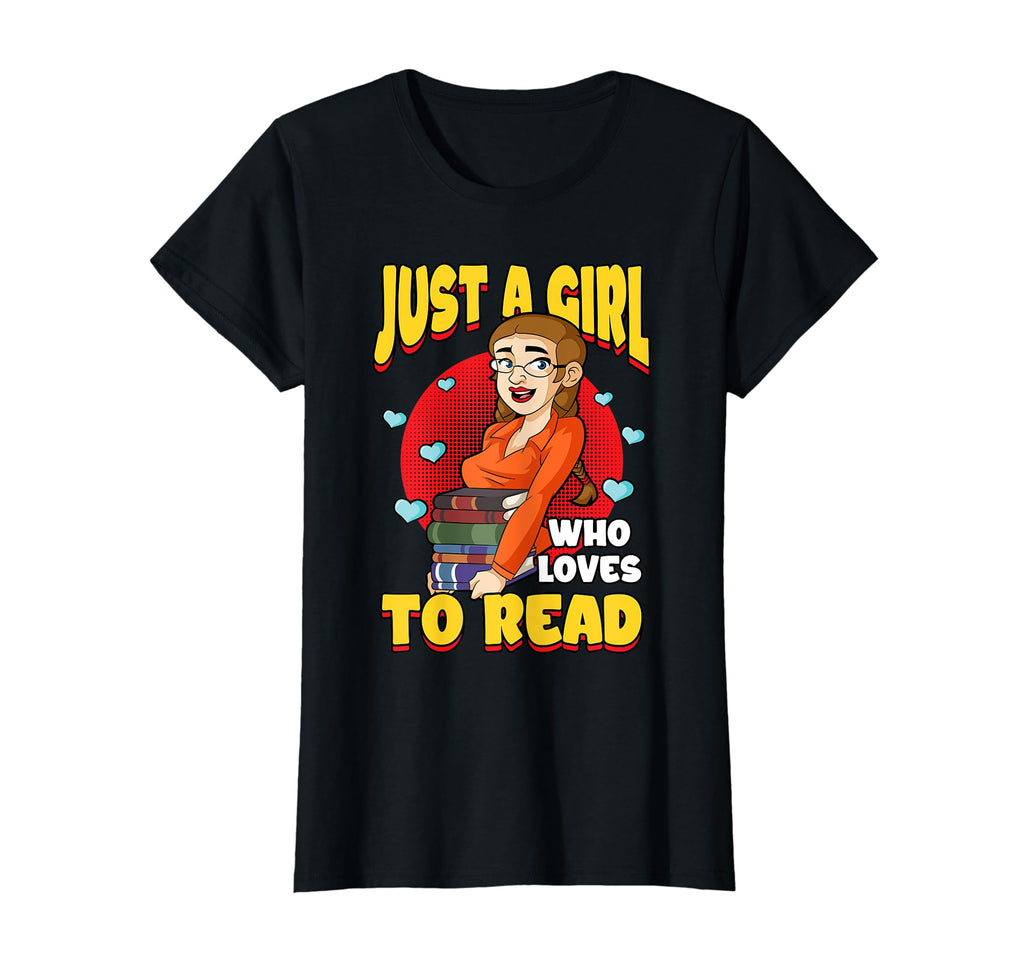 Funny Just Who Loves To Read T-Shirt - Casual Everyday Wear for Adults - T-Shirt, Sweatshirt, Hoodie