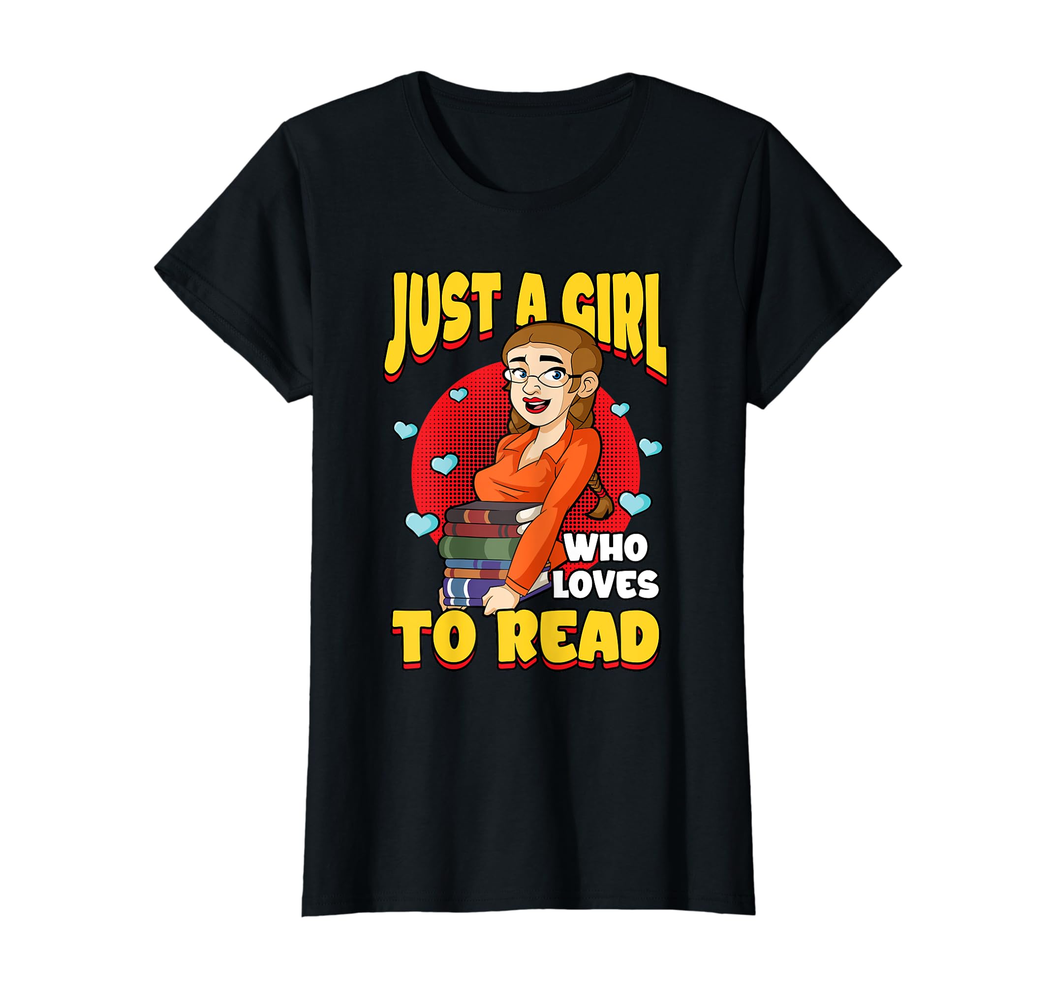 Funny Just Who Loves To Read T-Shirt - Casual Everyday Wear for Adults - T-Shirt, Sweatshirt, Hoodie