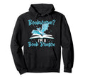 Book Reading Bookworm Im Book Dragon Hoodie - Aesthetic Graphic Unisex - T-Shirt, Sweatshirt, Hoodie