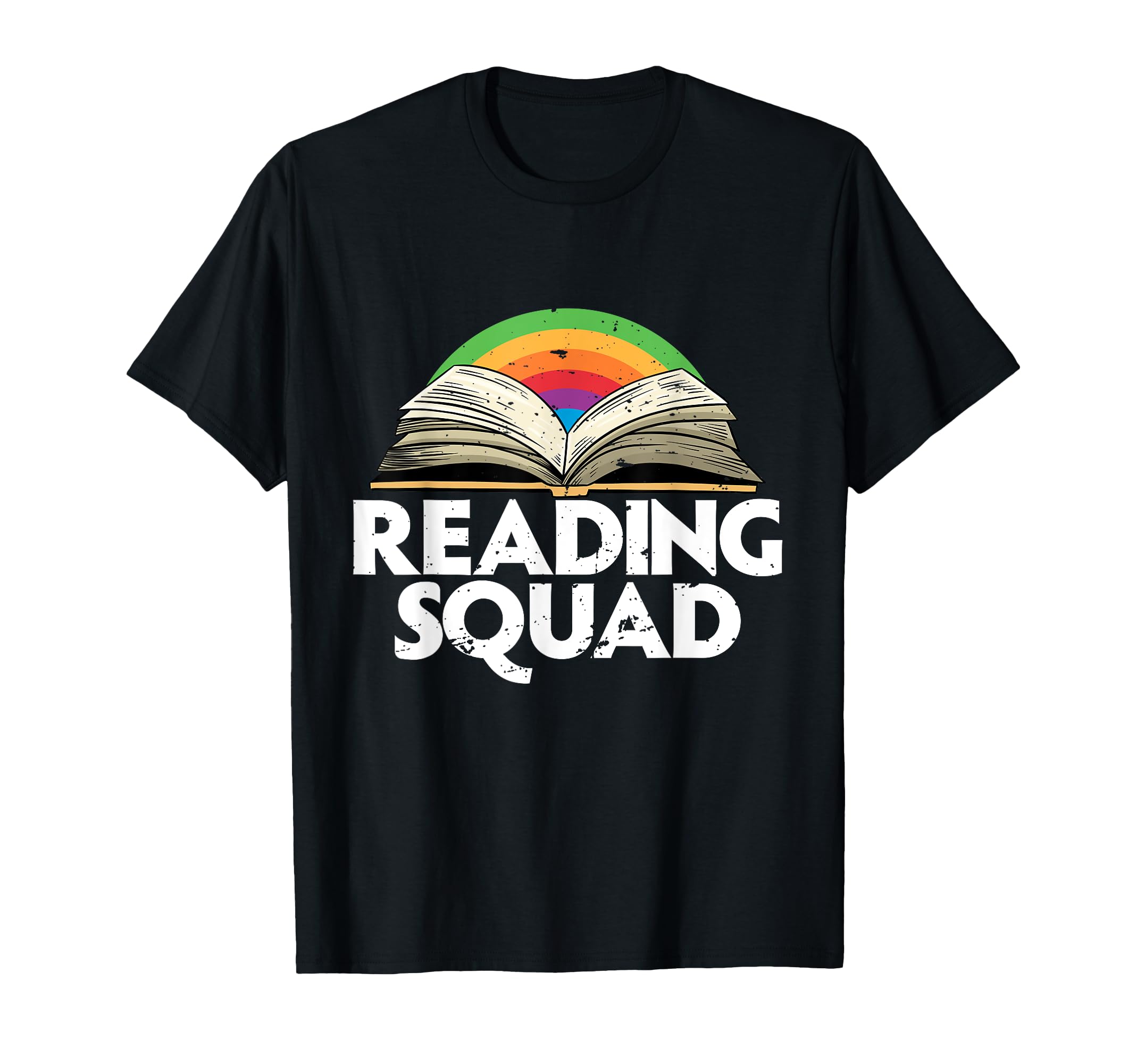Funny Reading Squad Art Reading Lover T-Shirt - Novelty Apparel Men Women - T-Shirt, Sweatshirt, Hoodie