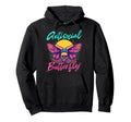 Antisocial Butterfly Hoodie - Unique Graphic Men Women - T-Shirt, Sweatshirt, Hoodie
