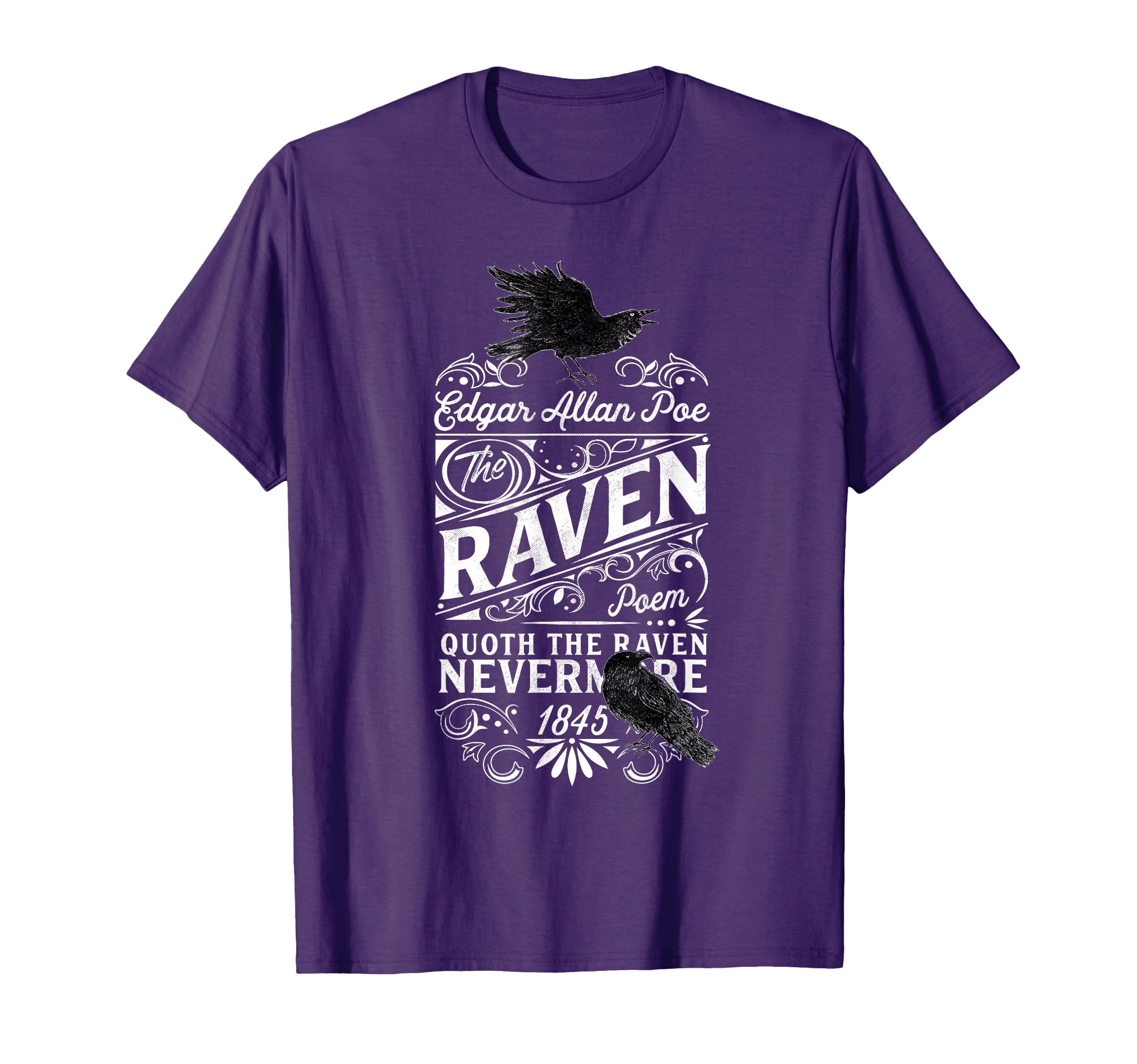 Edgar Allan Poe Gothic Literature T-Shirt - Unique Graphic Men Women - T-Shirt, Sweatshirt, Hoodie
