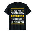 Novel Writer Novelist Author T-Shirt - Minimalist Print Men Women - T-Shirt, Sweatshirt, Hoodie