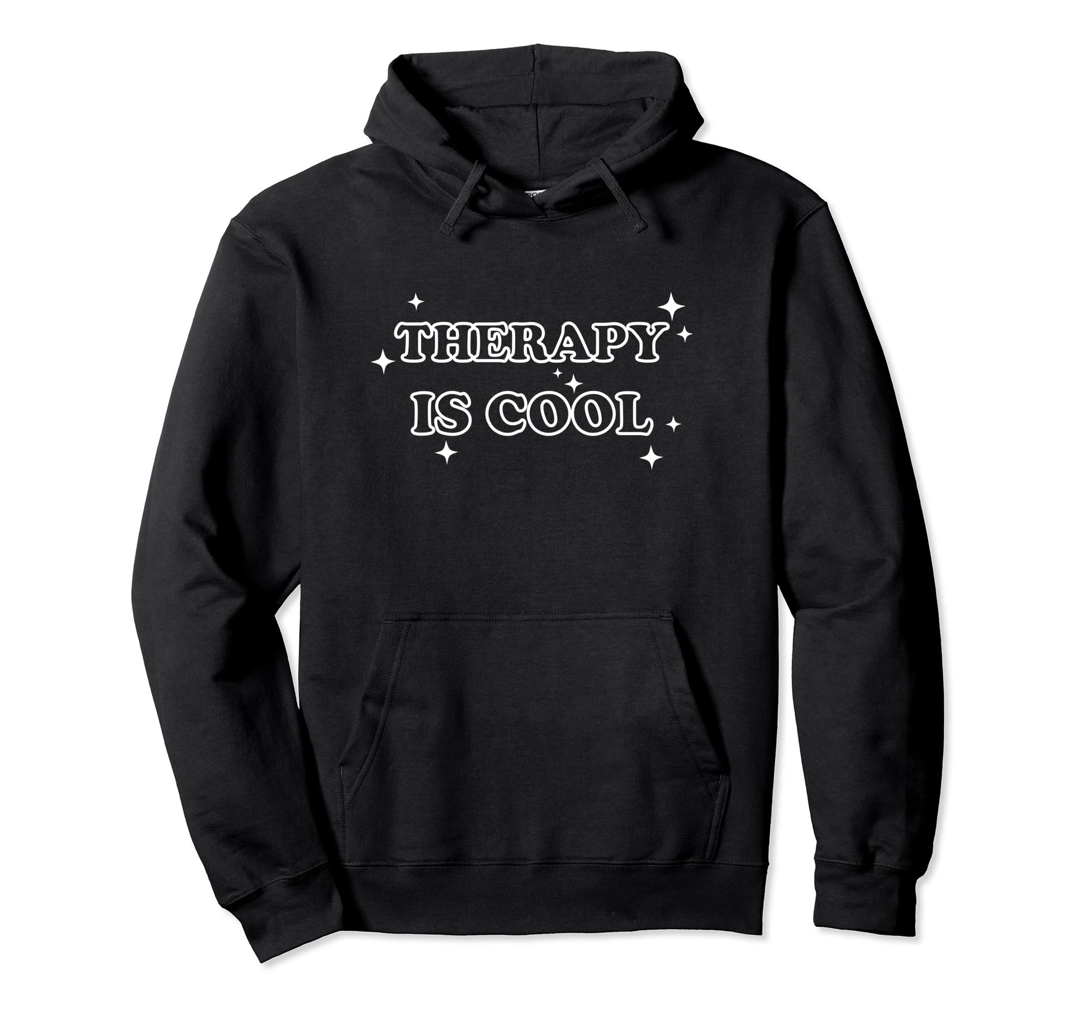Therapy Is Hoodie - Trendy Graphic for Adults - T-Shirt, Sweatshirt, Hoodie