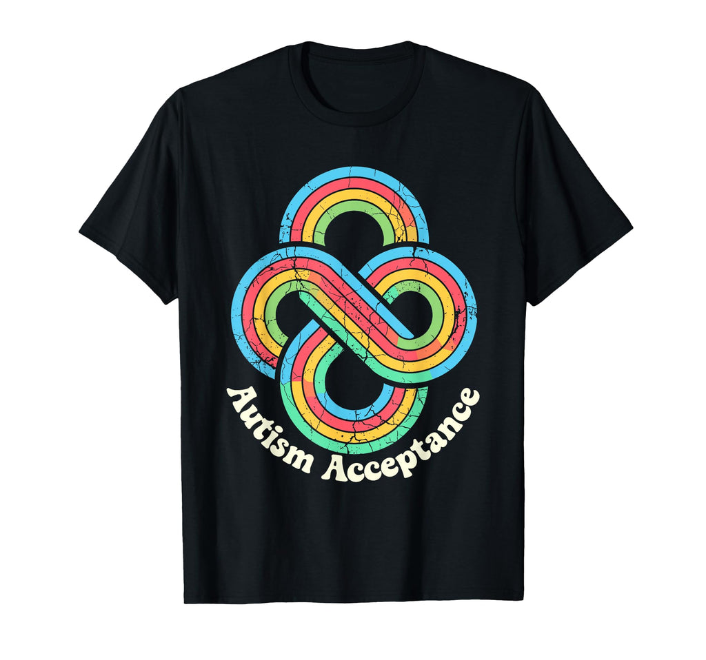 Autism Acceptance Infinity Symbol T-Shirt - Streetwear Style Men Women - T-Shirt, Sweatshirt, Hoodie