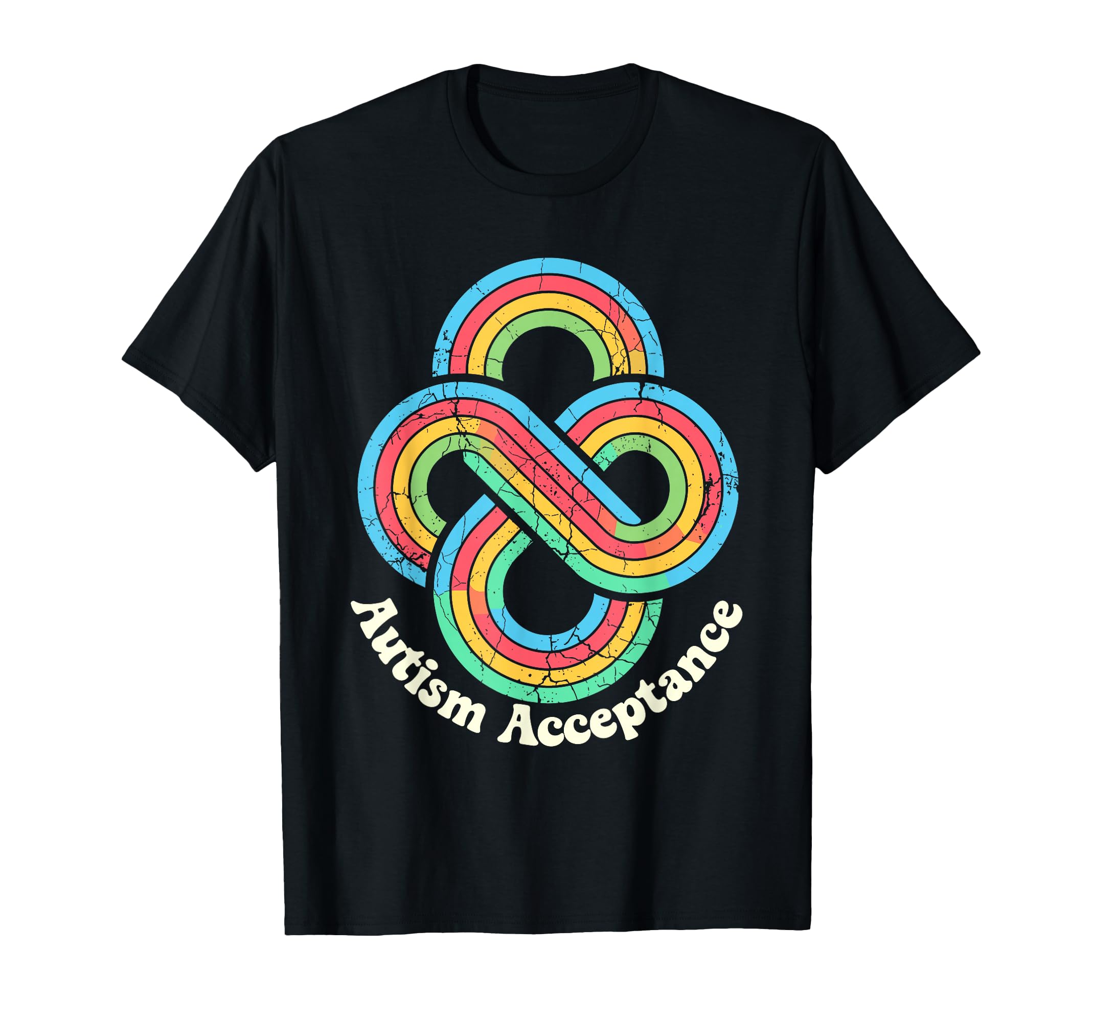 Autism Acceptance Infinity Symbol T-Shirt - Streetwear Style Men Women - T-Shirt, Sweatshirt, Hoodie
