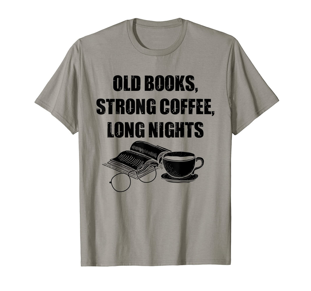Dark Academia Aesthetic Old Books T-Shirt - Streetwear Style for Adults - T-Shirt, Sweatshirt, Hoodie