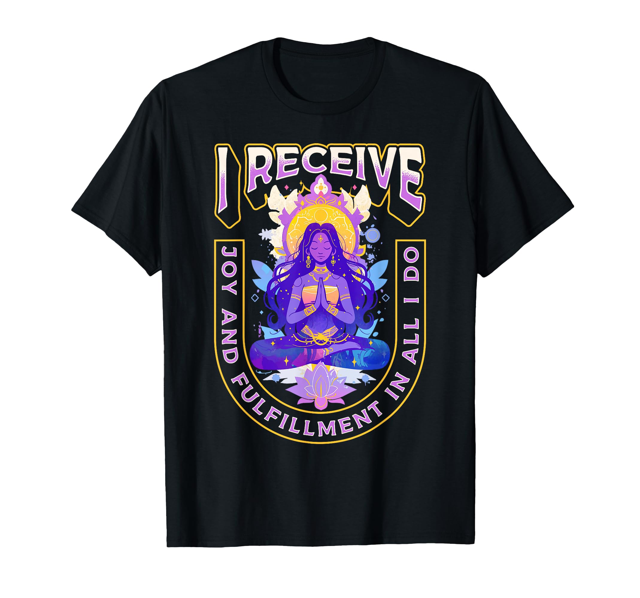 Self Discovery Joyful Meditation T-Shirt - Minimalist Print for Adults - T-Shirt, Sweatshirt, Hoodie