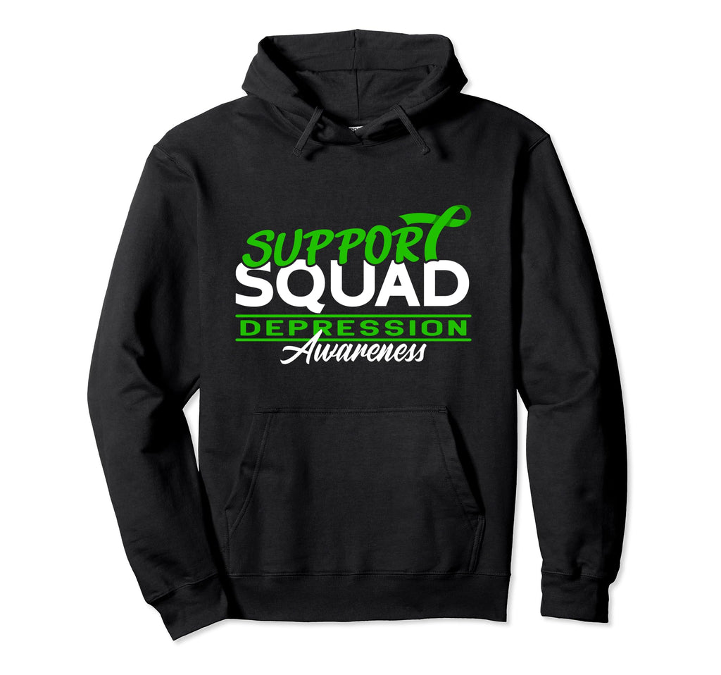 Support Awareness Squad I Mental Health Hoodie - Graphic Print Men Women - T-Shirt, Sweatshirt, Hoodie