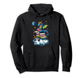 Dragon Reading Book Funny Lover Hoodie - Novelty Apparel Men Women - T-Shirt, Sweatshirt, Hoodie