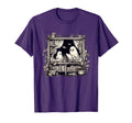 Spooky Ghosts Reading Books Library T-Shirt - Graphic Print Men Women - T-Shirt, Sweatshirt, Hoodie