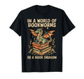 Book Dragon World Bookworms Funny T-Shirt - Fun Novelty Design Unisex - T-Shirt, Sweatshirt, Hoodie