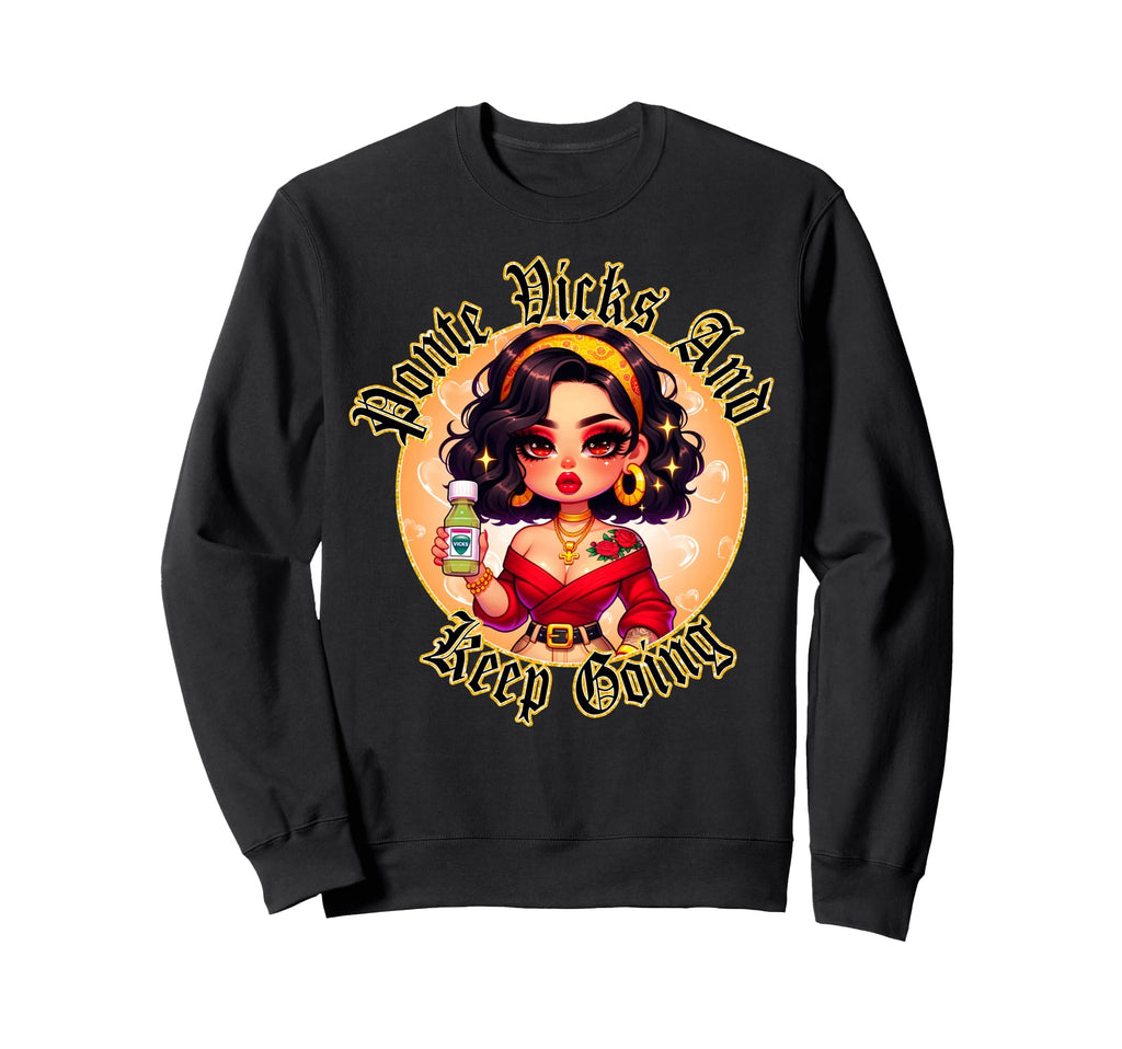 Best Mother Latina Chibi Madre La Sweatshirt - Novelty Apparel Men Women - T-Shirt, Sweatshirt, Hoodie
