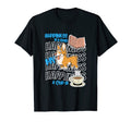 Happiness Is Corgis Books Coffee T-Shirt - Custom Art Print for Adults - T-Shirt, Sweatshirt, Hoodie
