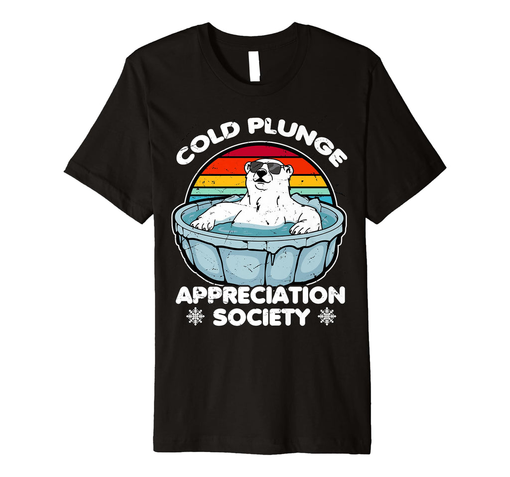 Cold Plunge Appreciation Society T-Shirt - Novelty Apparel for Adults - T-Shirt, Sweatshirt, Hoodie
