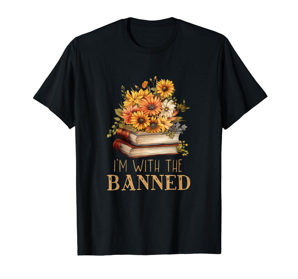 Im Banned Fun Bookworms And T-Shirt - Novelty Apparel Men Women - T-Shirt, Sweatshirt, Hoodie