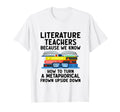 Literature Teacher School Teacher T-Shirt - Unique Graphic for Adults - T-Shirt, Sweatshirt, Hoodie