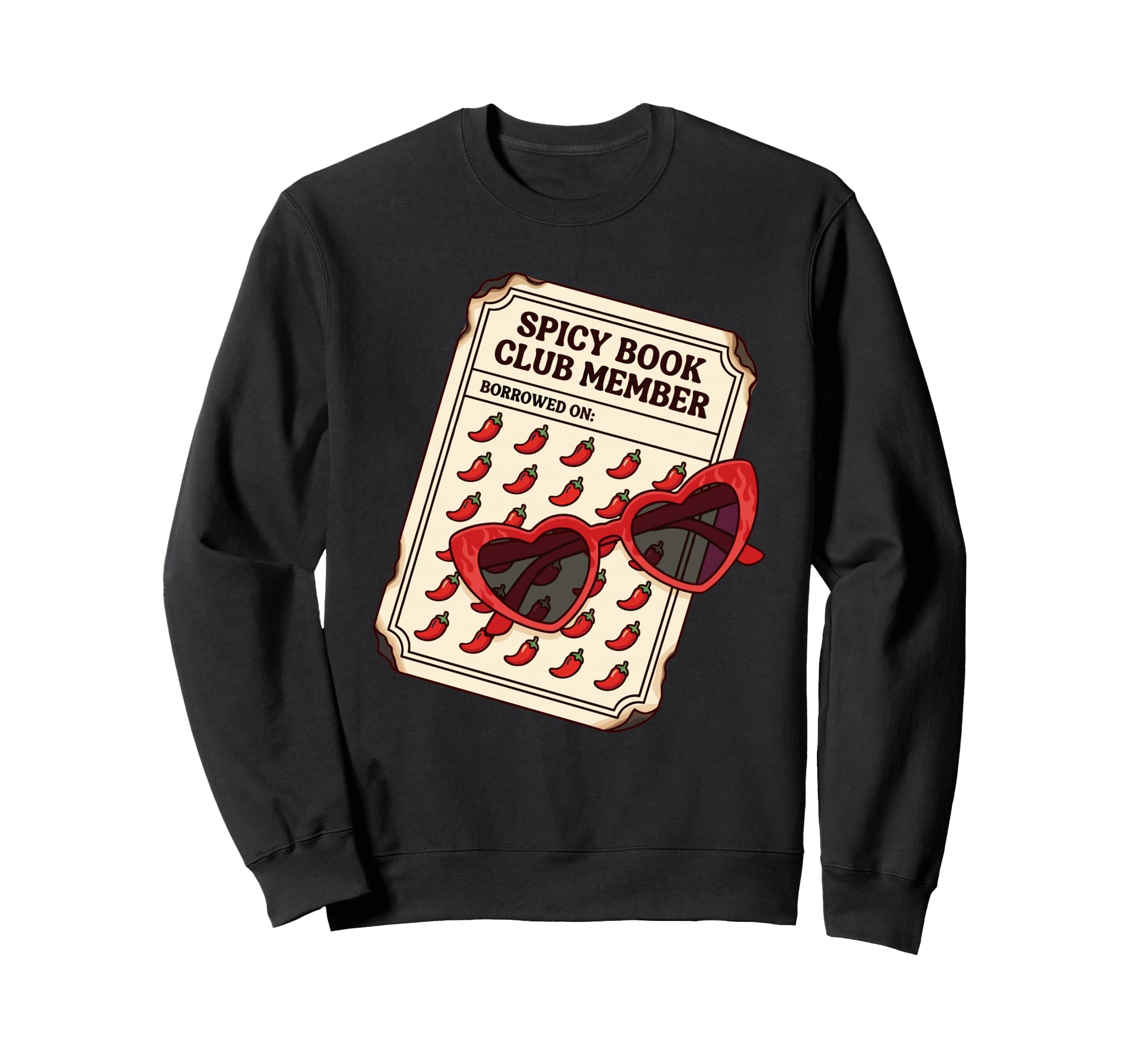 Spicy Book Club Member Funny Sweatshirt - Streetwear Style for Adults - T-Shirt, Sweatshirt, Hoodie