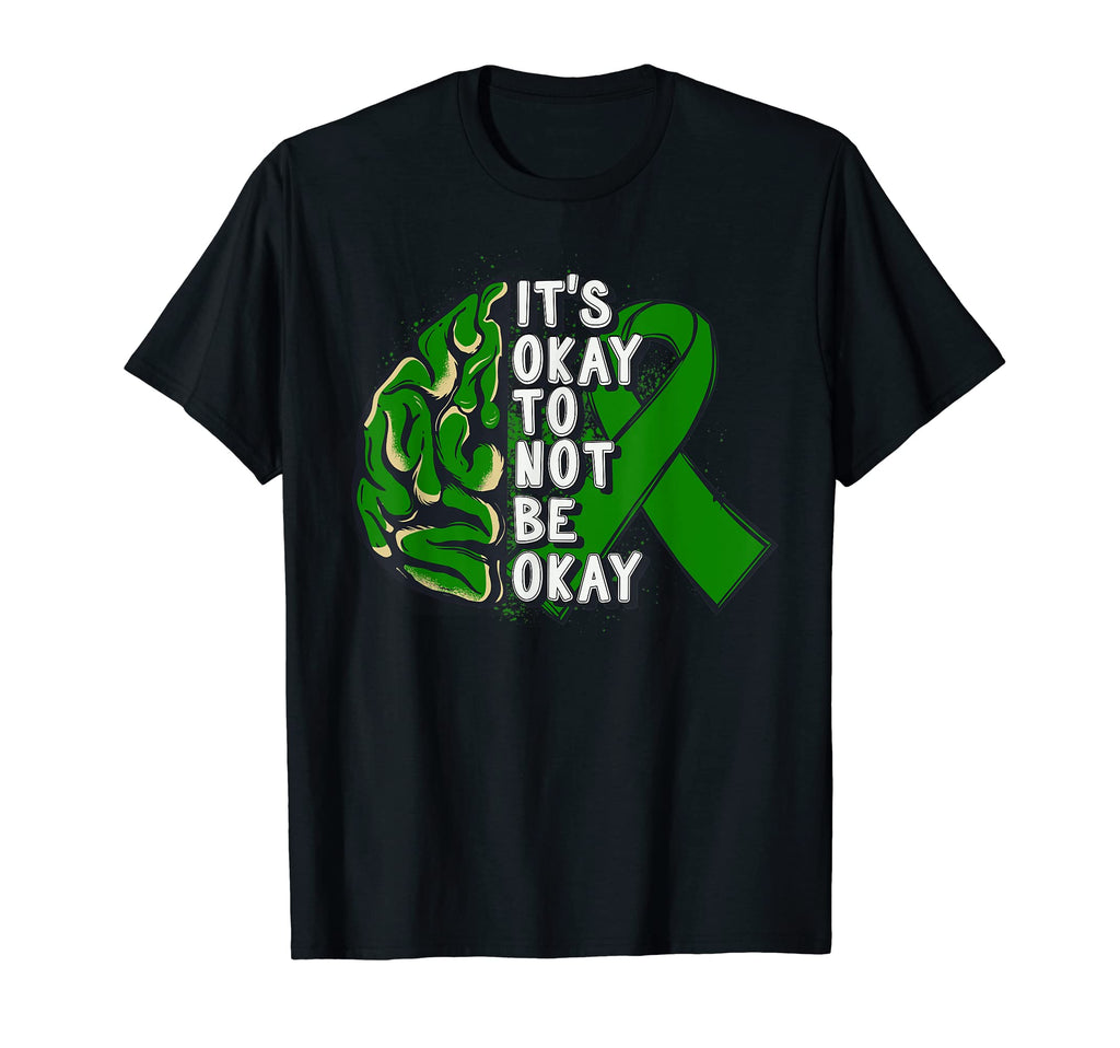 Its Okay To Not Be Okay Mental T-Shirt - Minimalist Print for Adults - T-Shirt, Sweatshirt, Hoodie