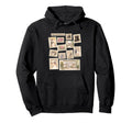 Jane Austen Book Literature Stamp Hoodie - Casual Everyday Wear Men Women - T-Shirt, Sweatshirt, Hoodie