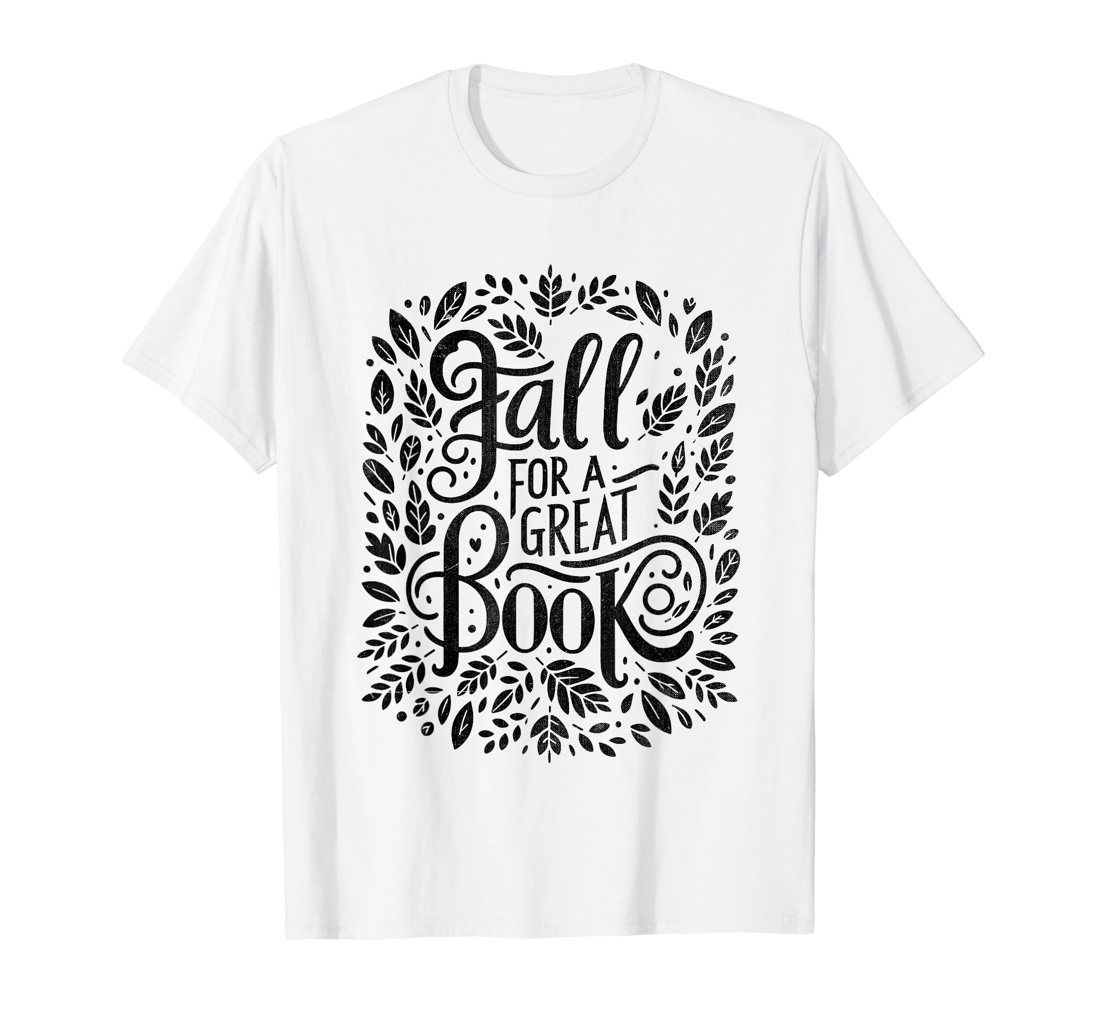 Fall Great Book Books Reading T-Shirt - Aesthetic Graphic for Adults - T-Shirt, Sweatshirt, Hoodie