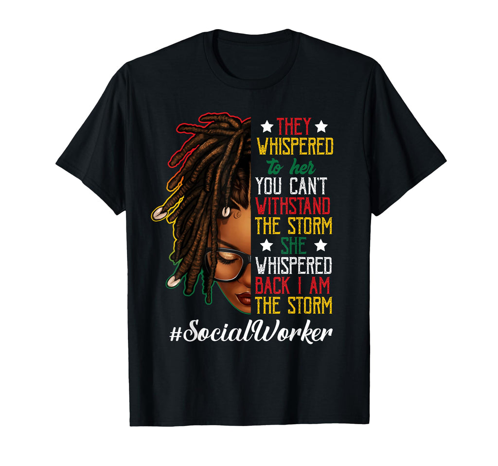 Juneteenth Im Storm Locd Black Social T-Shirt - Custom Art Print Unisex - T-Shirt, Sweatshirt, Hoodie