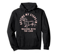 Getting My Steps Walking Lord Dachshund Hoodie - Fun Novelty Design Unisex - T-Shirt, Sweatshirt, Hoodie