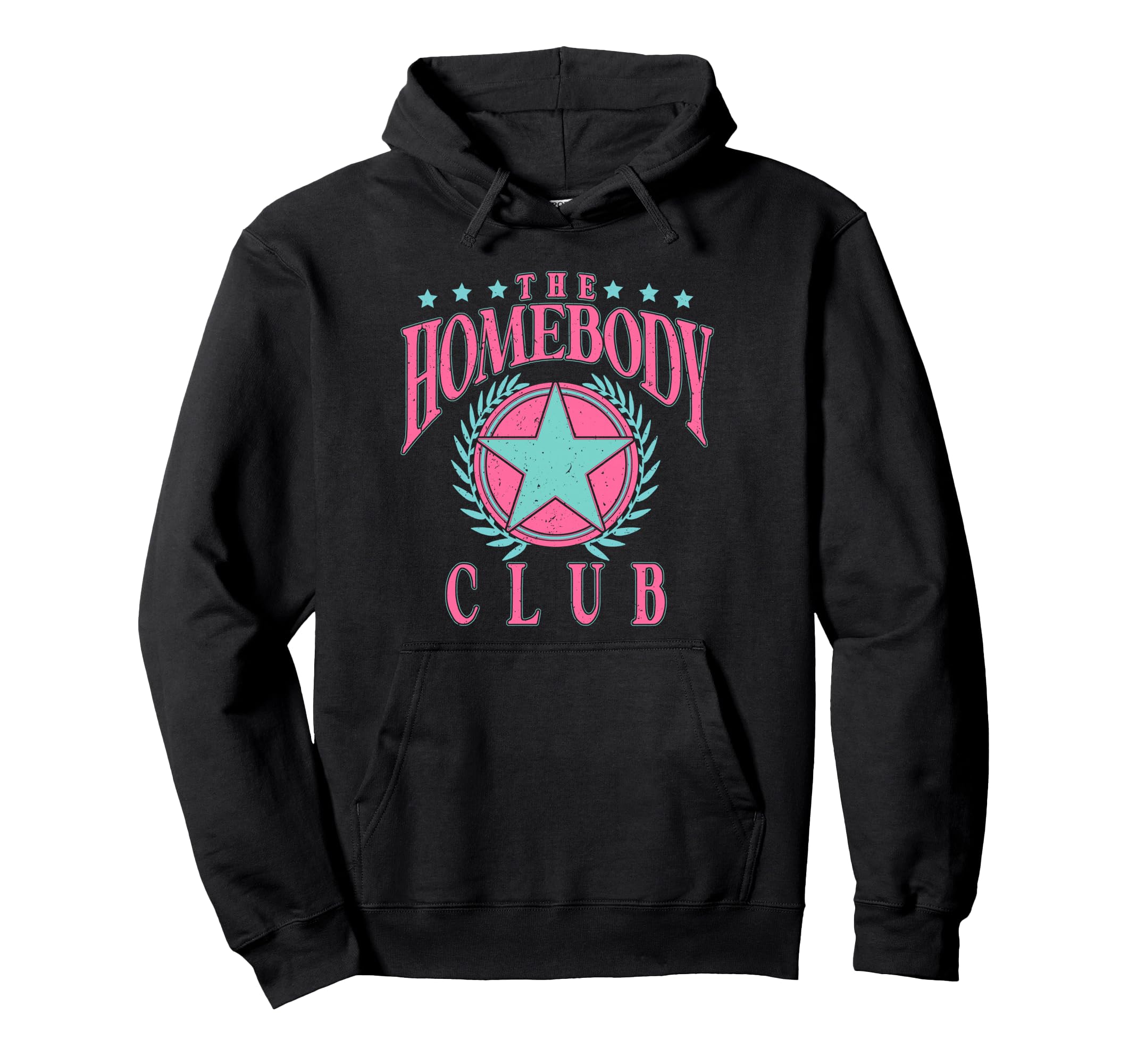 Homebody Club Funny Antisocial Introvert Hoodie - Novelty Apparel Men Women - T-Shirt, Sweatshirt, Hoodie
