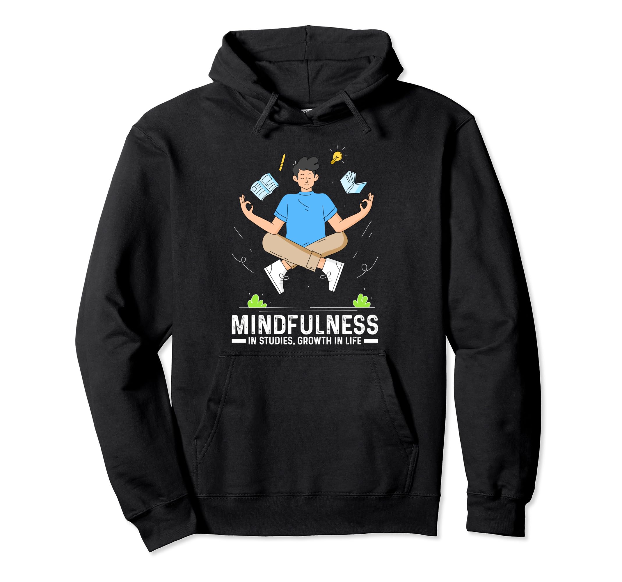 Minddfulness Studies Growth Life Mental Hoodie - Trendy Graphic for Adults - T-Shirt, Sweatshirt, Hoodie