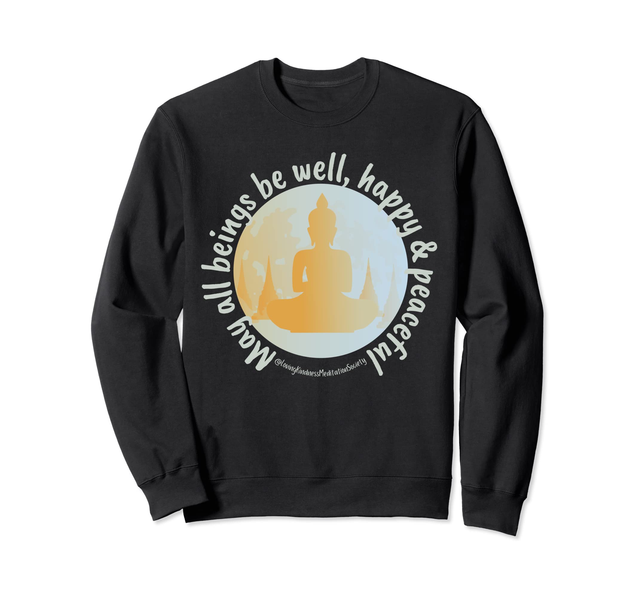 Buddha Mandala Buddhist Sweatshirt - Custom Art Print Men Women - T-Shirt, Sweatshirt, Hoodie