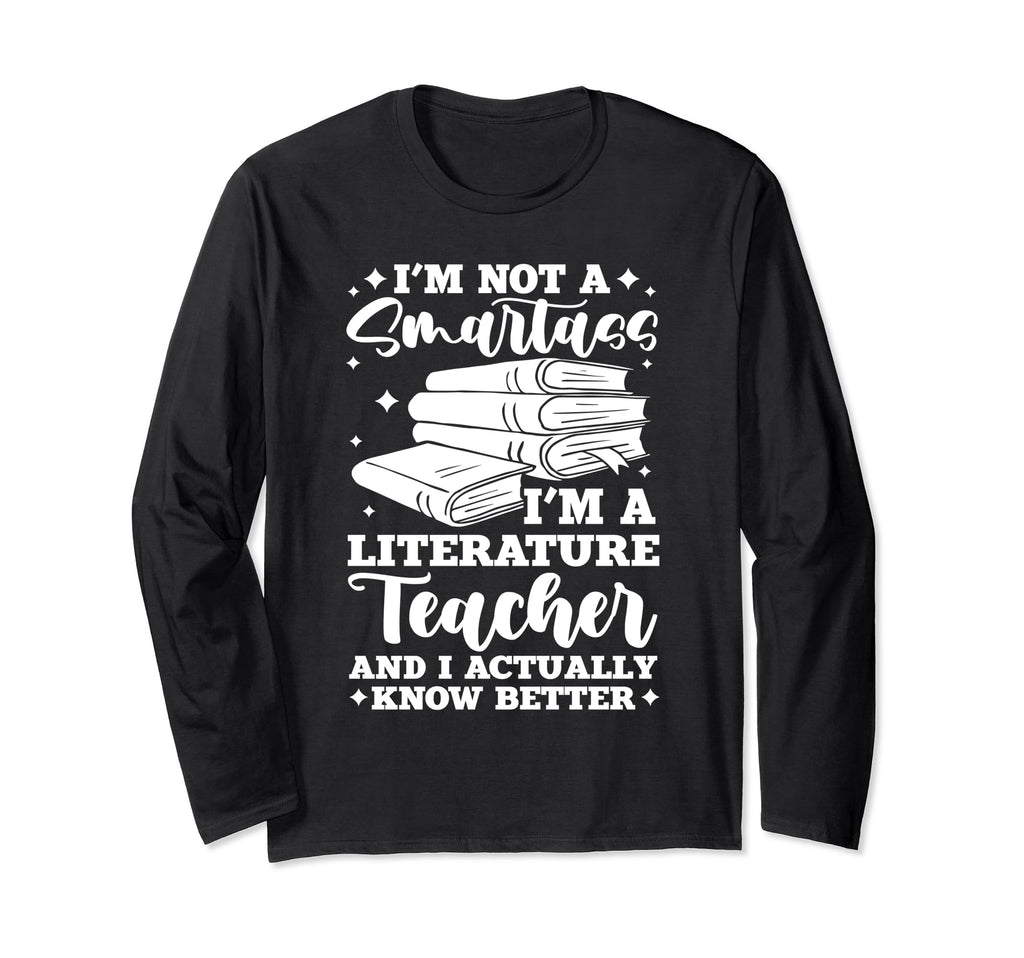 Literature Teacher And Sweatshirt - Trendy Graphic Men Women - T-Shirt, Sweatshirt, Hoodie
