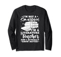 Literature Teacher And Sweatshirt - Trendy Graphic Men Women - T-Shirt, Sweatshirt, Hoodie