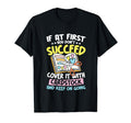 Cover It Cardstock And Keep Going T-Shirt - Fun Novelty Design Men Women - T-Shirt, Sweatshirt, Hoodie
