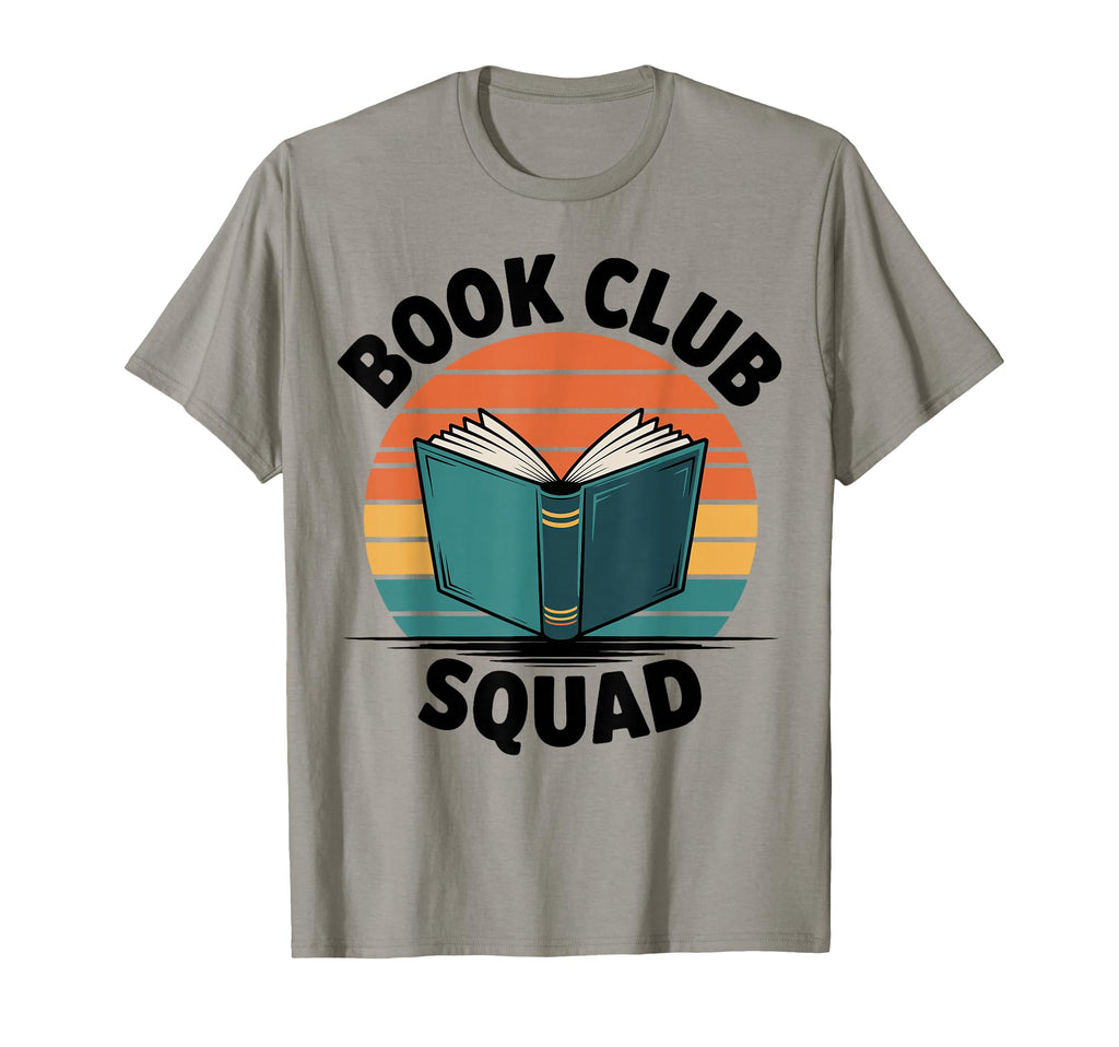 Book Club Squad Book Nerd Bookworm T-Shirt - Minimalist Print Unisex - T-Shirt, Sweatshirt, Hoodie