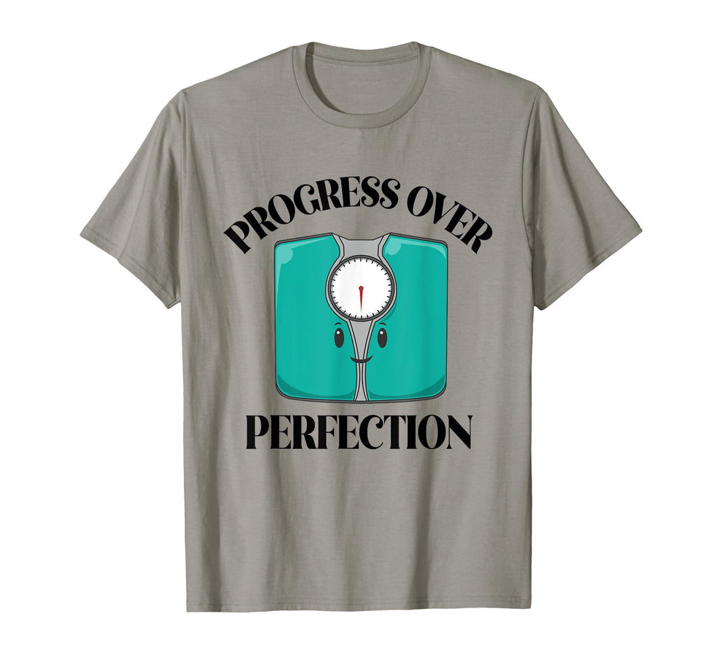 Weight Loss Resolutions Progress Over T-Shirt - Novelty Apparel Unisex - T-Shirt, Sweatshirt, Hoodie