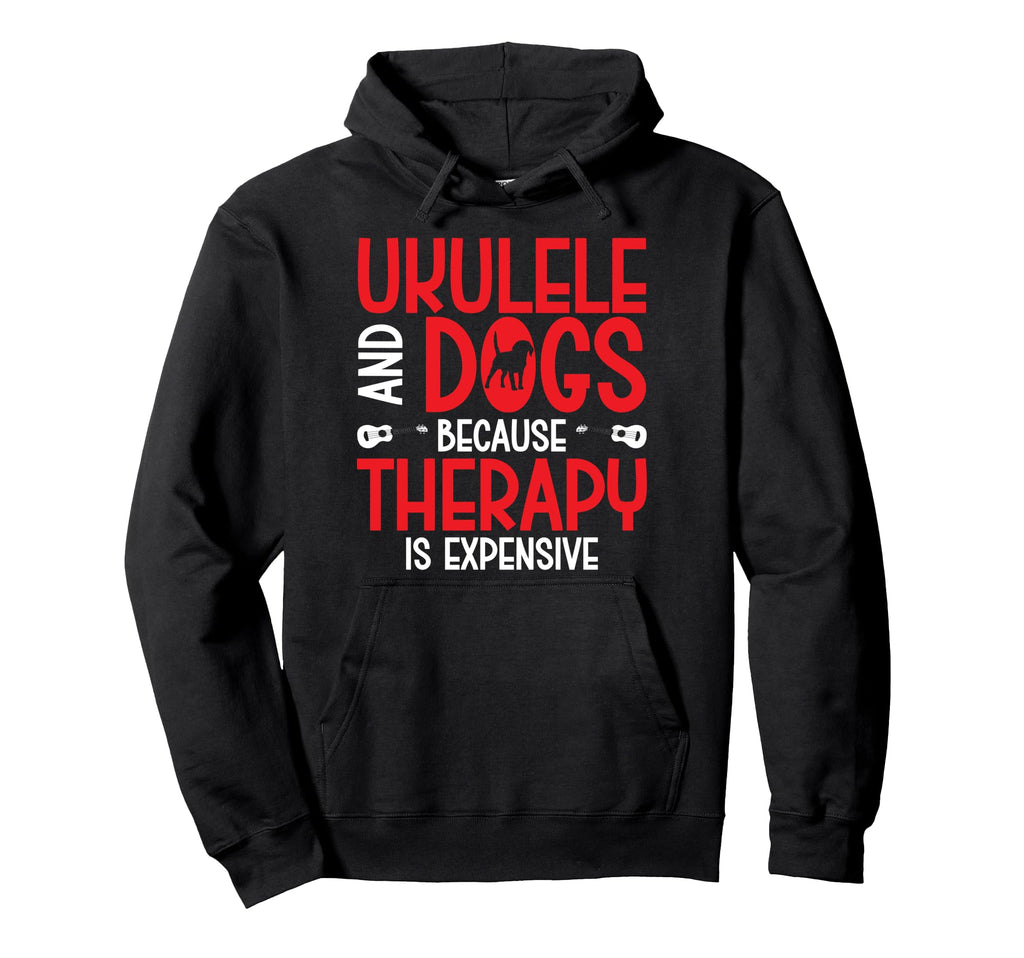 Hawaiian Ukulele Uke Dog Ukulele And Hoodie - Aesthetic Graphic for Adults - T-Shirt, Sweatshirt, Hoodie