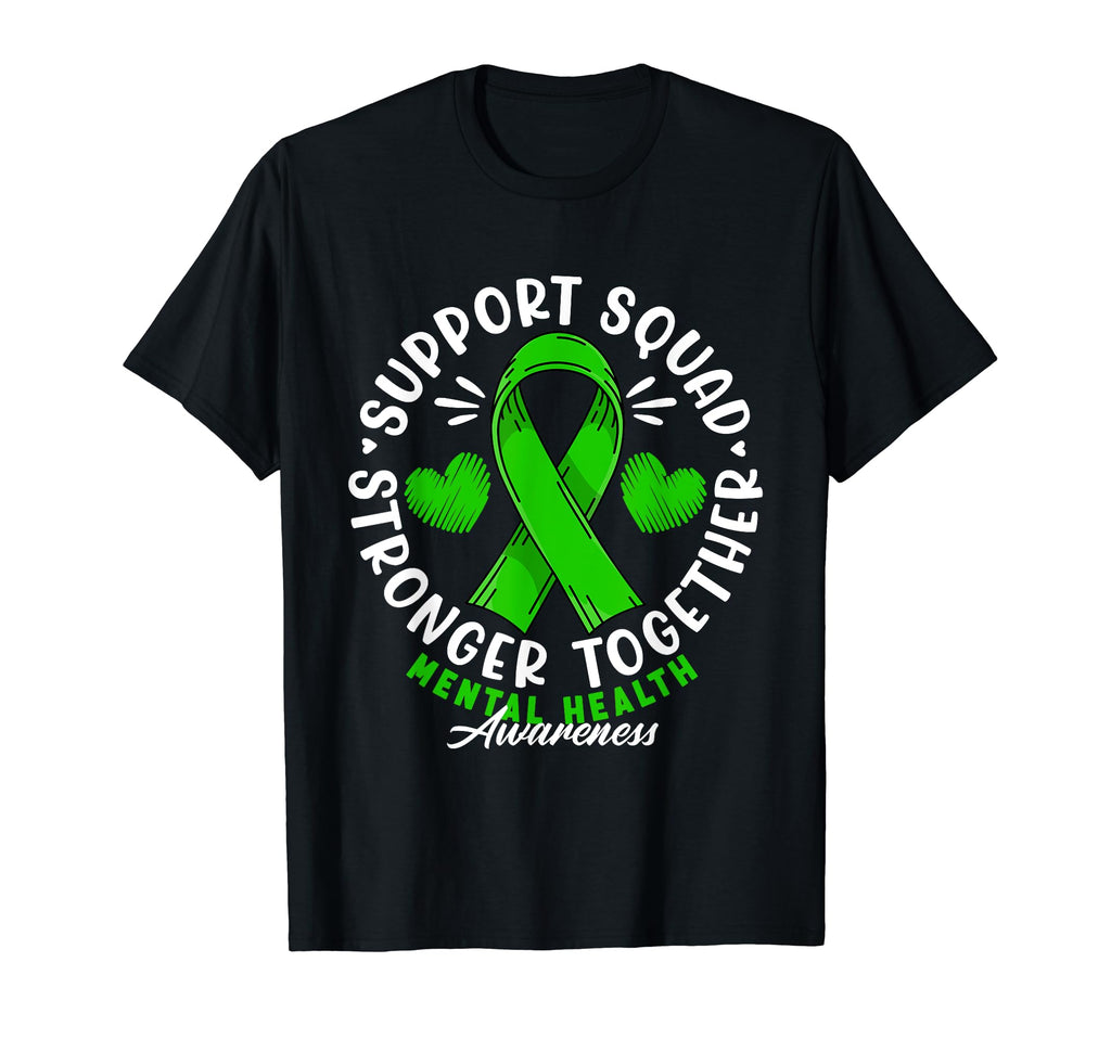 Support Awareness Squad I Depression T-Shirt - Unique Graphic for Adults - T-Shirt, Sweatshirt, Hoodie