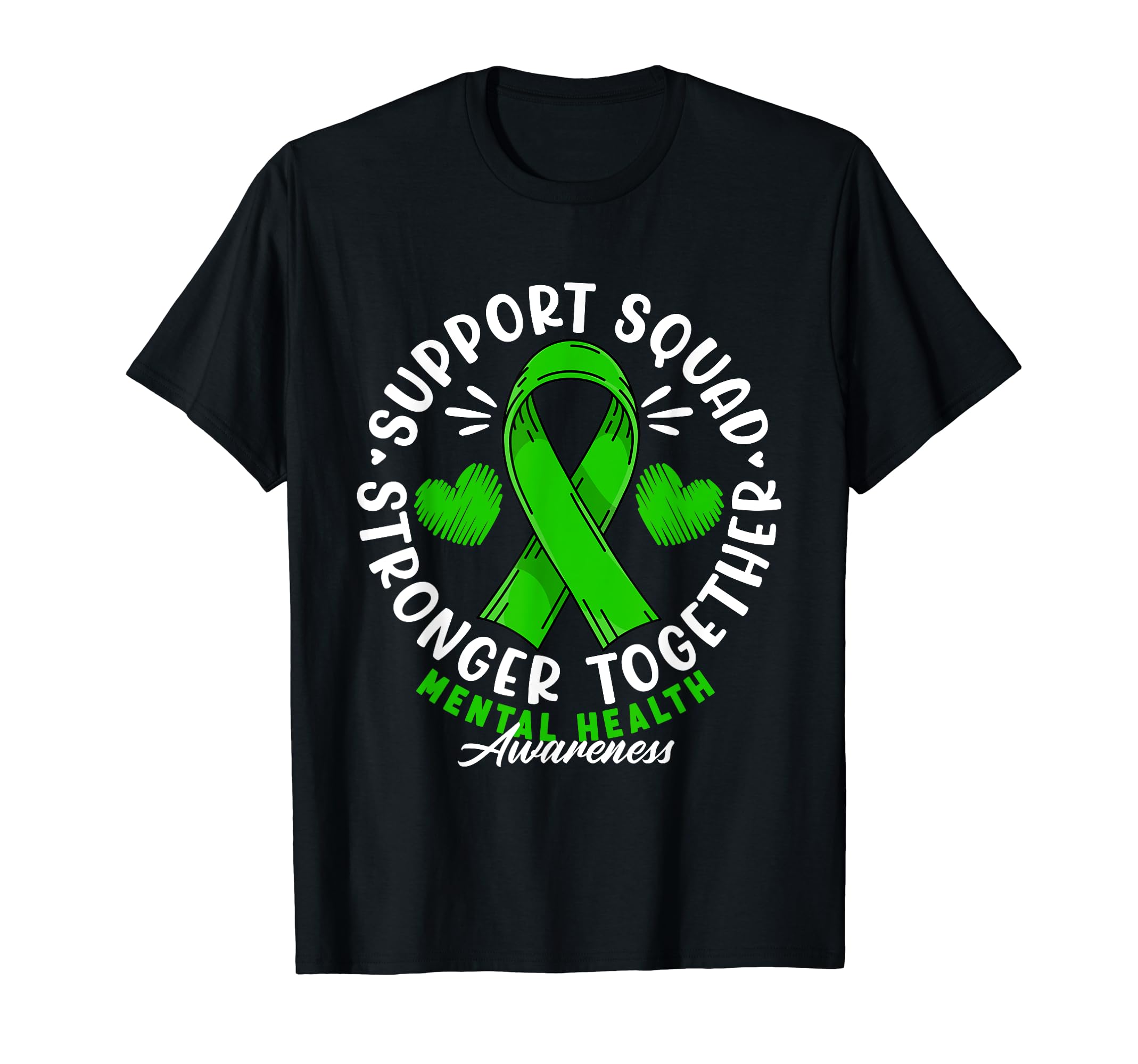 Support Awareness Squad I Depression T-Shirt - Unique Graphic for Adults - T-Shirt, Sweatshirt, Hoodie