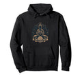 Yoga Meditation Lotus Flowers Namaste Hoodie - Streetwear Style Men Women - T-Shirt, Sweatshirt, Hoodie