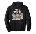 Bookworm Bibliophile Book Nerd Hoodie - Graphic Print for Adults - T-Shirt, Sweatshirt, Hoodie