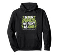 We Fight As One Family Minority Mental Hoodie - Novelty Apparel for Adults - T-Shirt, Sweatshirt, Hoodie