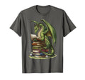 Bookworm Dragons Reading Book Love T-Shirt - Streetwear Style Men Women - T-Shirt, Sweatshirt, Hoodie