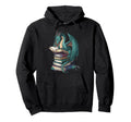 Funny Bookworm Book Dragon Im Book Hoodie - Fun Novelty Design Unisex - T-Shirt, Sweatshirt, Hoodie
