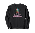 Book Worm Book Stack Reading Sweatshirt - Custom Art Print for Adults - T-Shirt, Sweatshirt, Hoodie