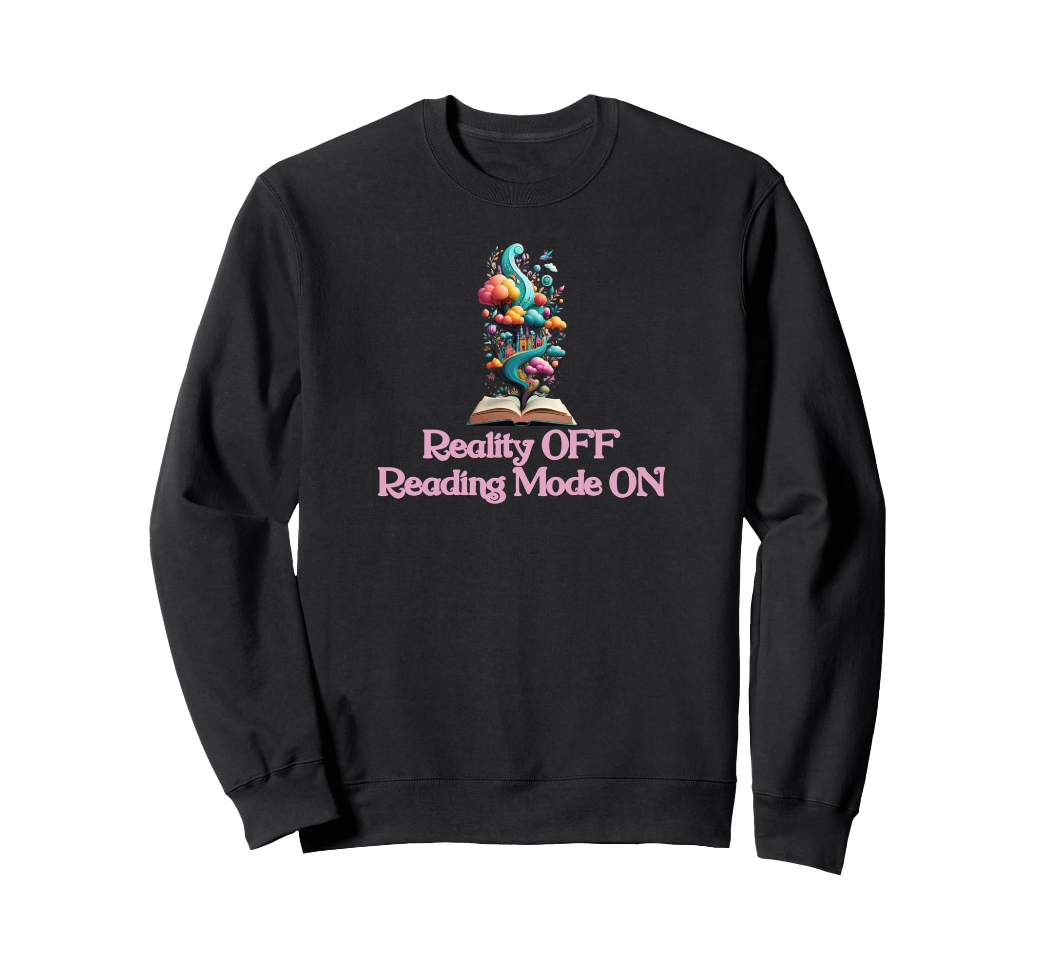 Book Worm Book Stack Reading Sweatshirt - Custom Art Print for Adults - T-Shirt, Sweatshirt, Hoodie