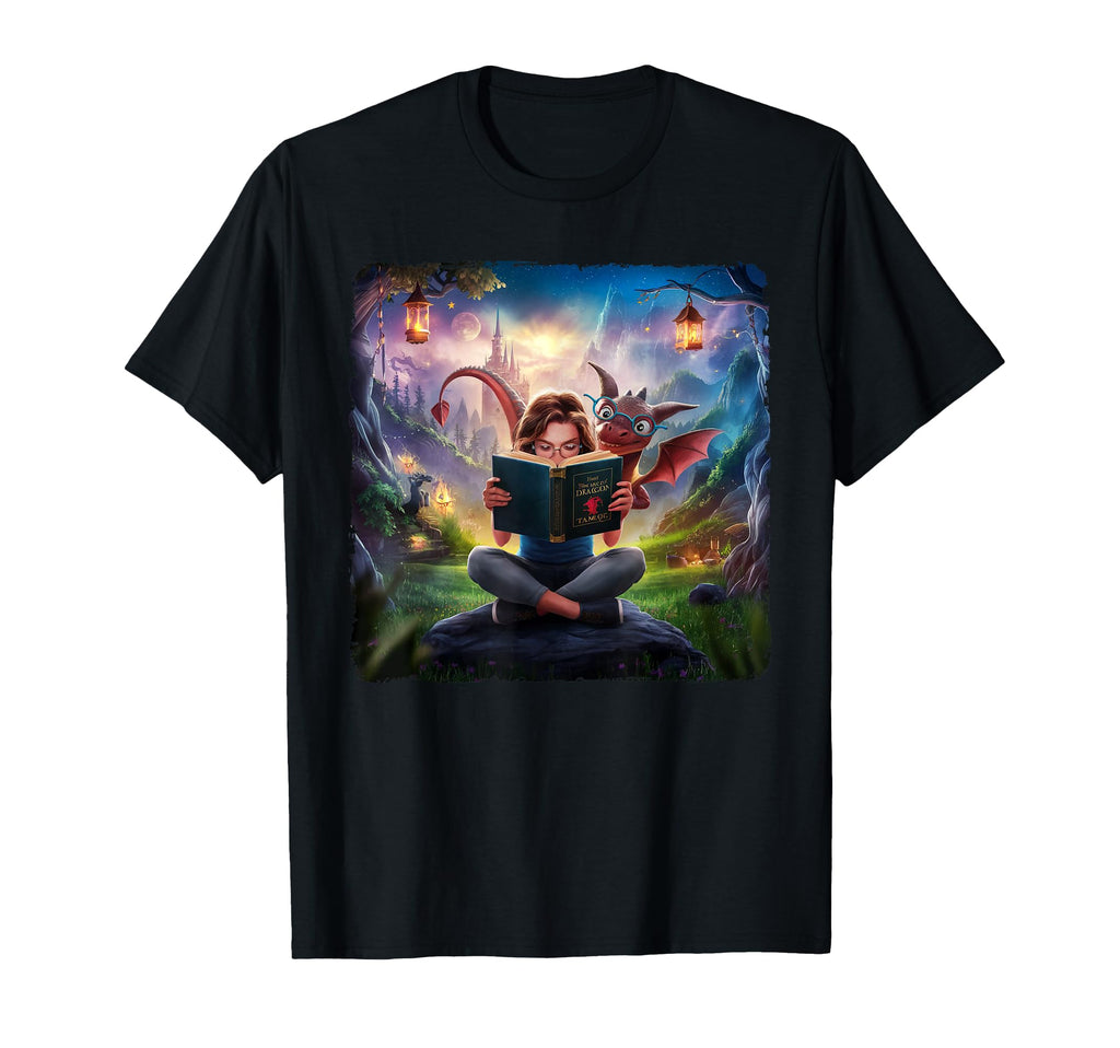 Magical Reading Adventures My Dragon T-Shirt - Streetwear Style for Adults - T-Shirt, Sweatshirt, Hoodie