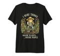 Funny Toad Gardener I Bury Things Maybe T-Shirt - Custom Art Print Unisex - T-Shirt, Sweatshirt, Hoodie