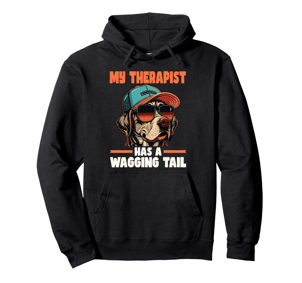 Labrador Therapy Service Dog Hoodie - Custom Art Print for Adults - T-Shirt, Sweatshirt, Hoodie